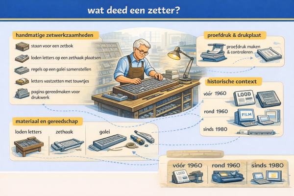 Alles over het beroep zetter Wat doet een zetter